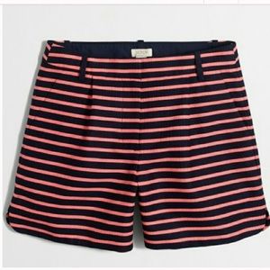 J Crew shorts with pleat pockets and Dolphin hem